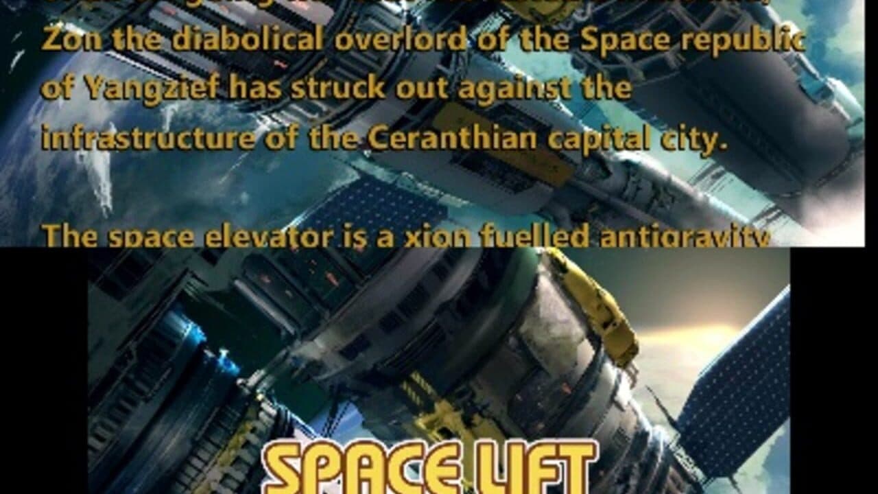 Space Lift Danger Panic! screenshot 1