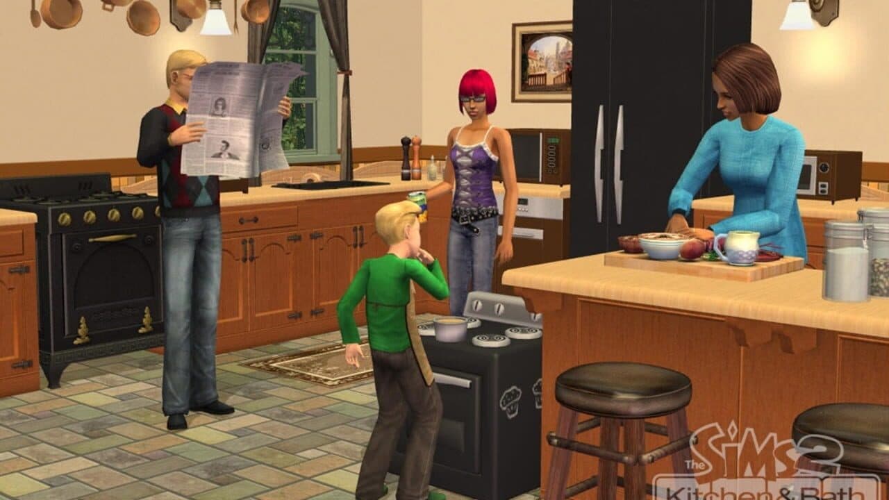 The Sims 2: Kitchen & Bath Interior Design Stuff thumbnail 2