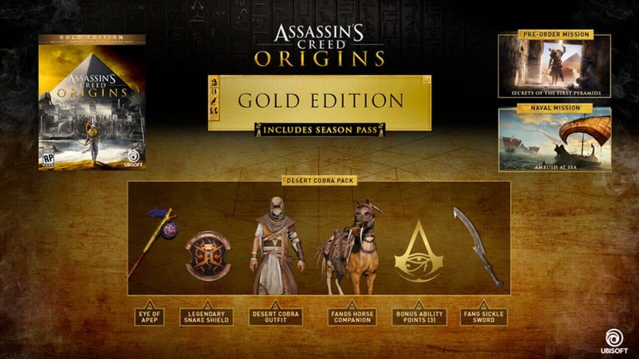 Assassin's Creed: Origins - Gold Edition thumbnail 2