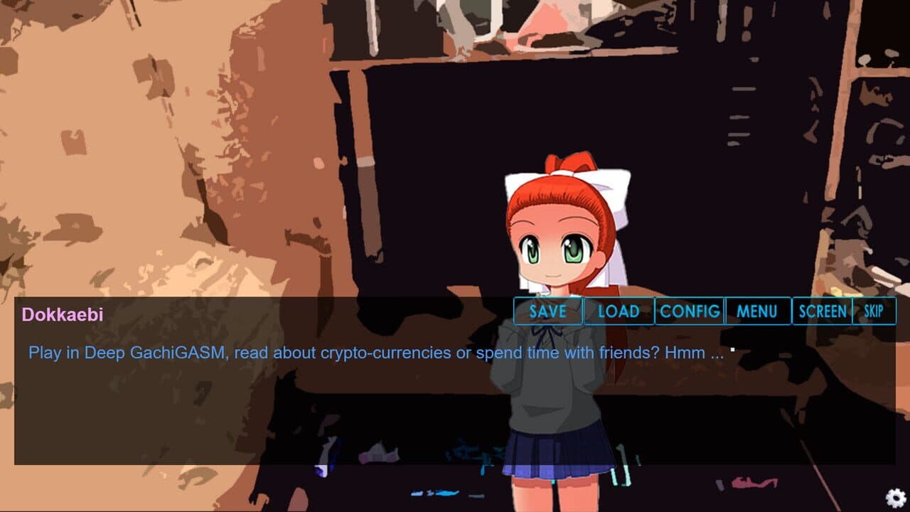 Crypto Girl: The Visual Novel screenshot 1