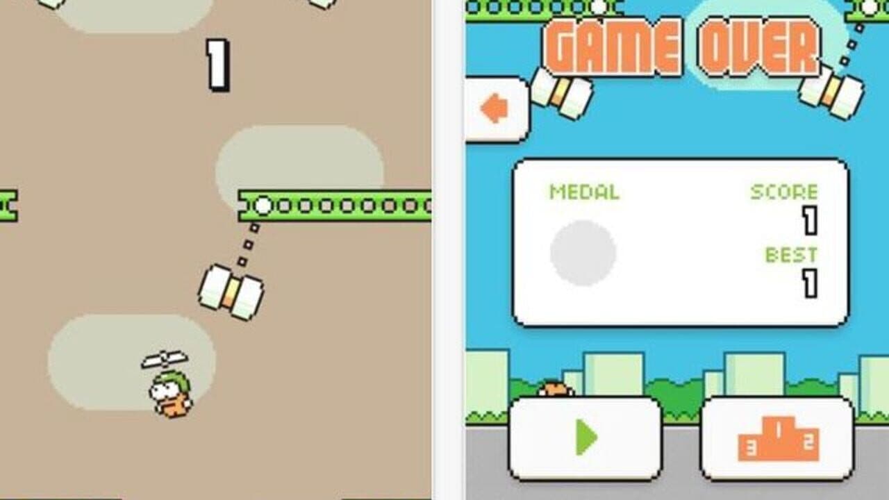 Swing Copters screenshot 1