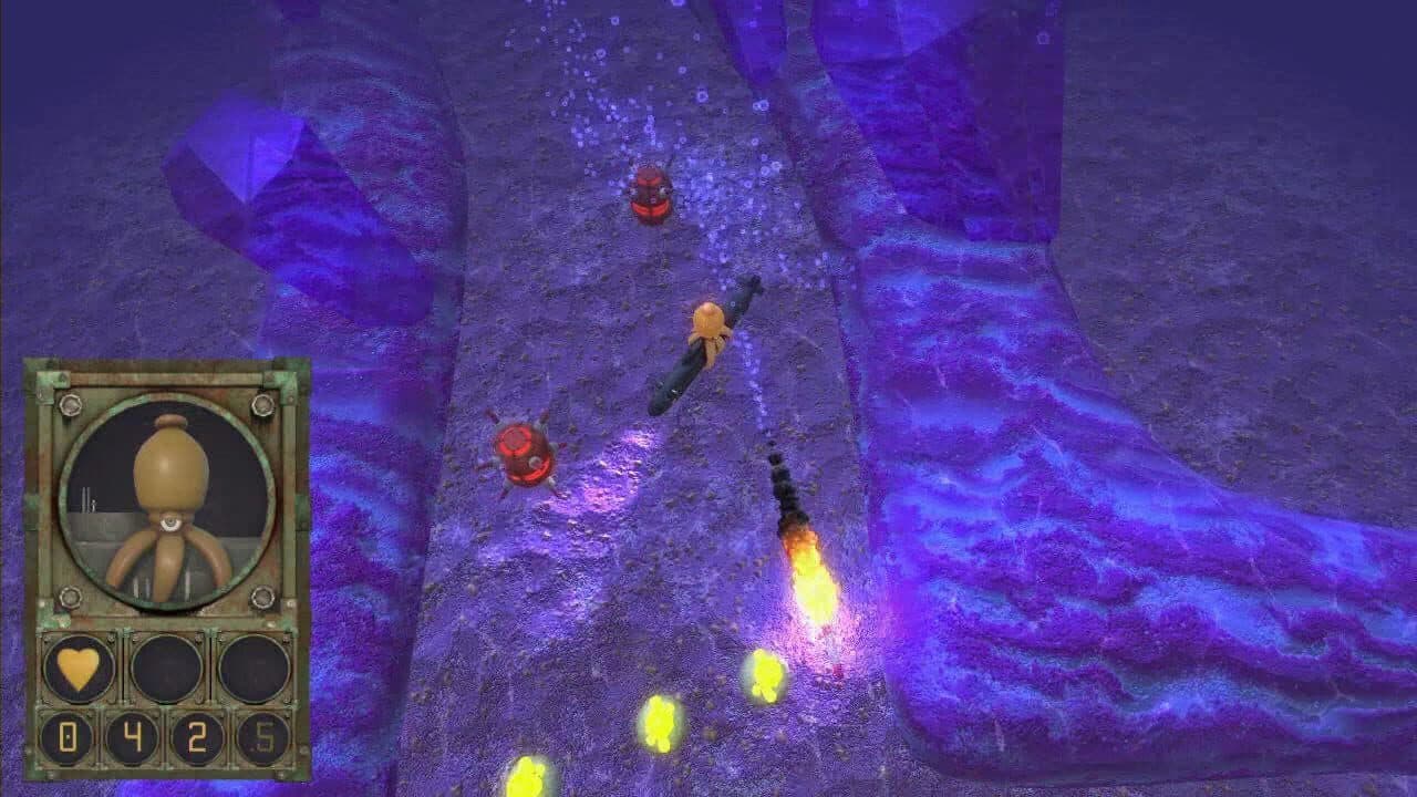 Octocopter: Super Sub Squid Escape screenshot 1