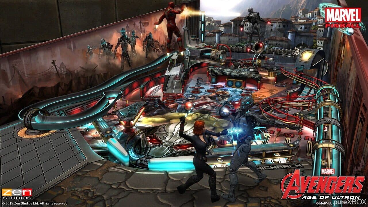 Pinball FX2: Marvel's Avengers - Age of Ultron screenshot 1
