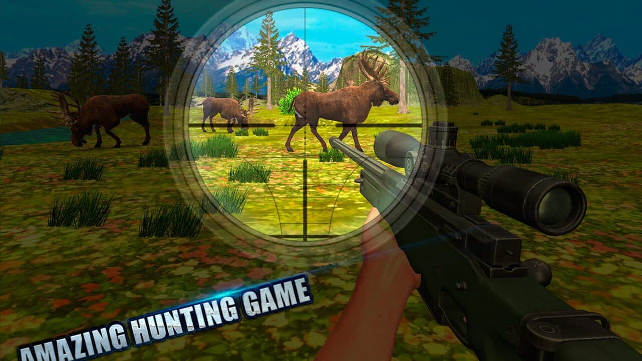 Wild Deer Hunt Jungle Sniper screenshot 1