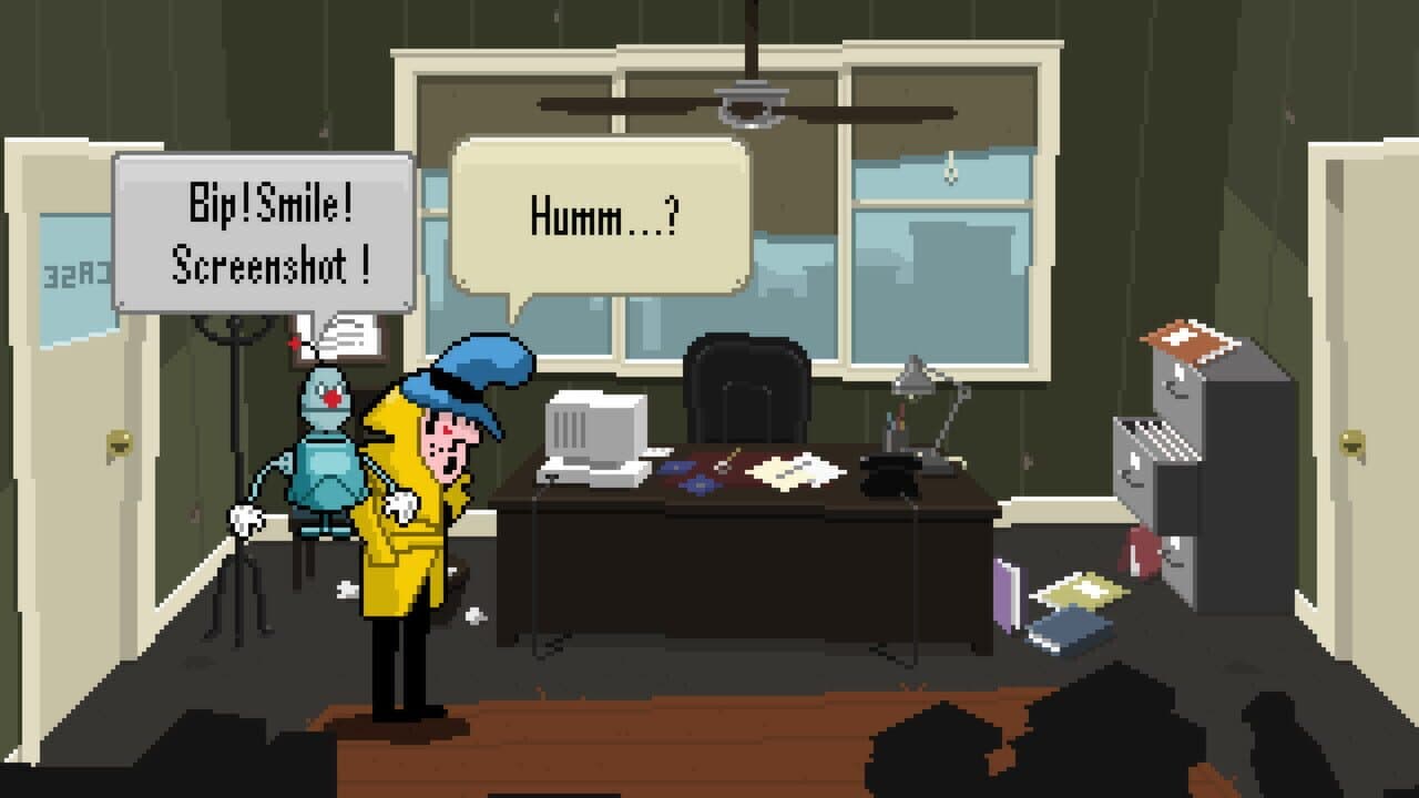 Detective Case and Clown Bot in: Murder in the Hotel Lisbon thumbnail 5