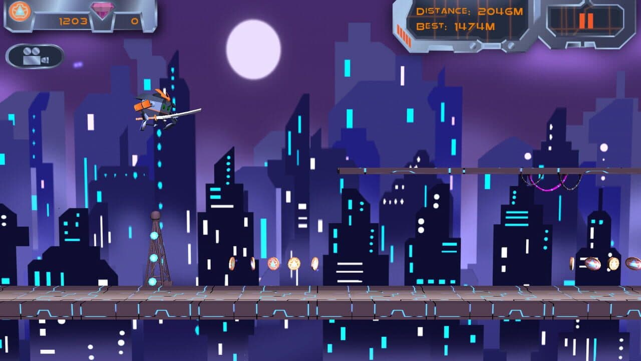 Cube Samurai: RUN! screenshot 1