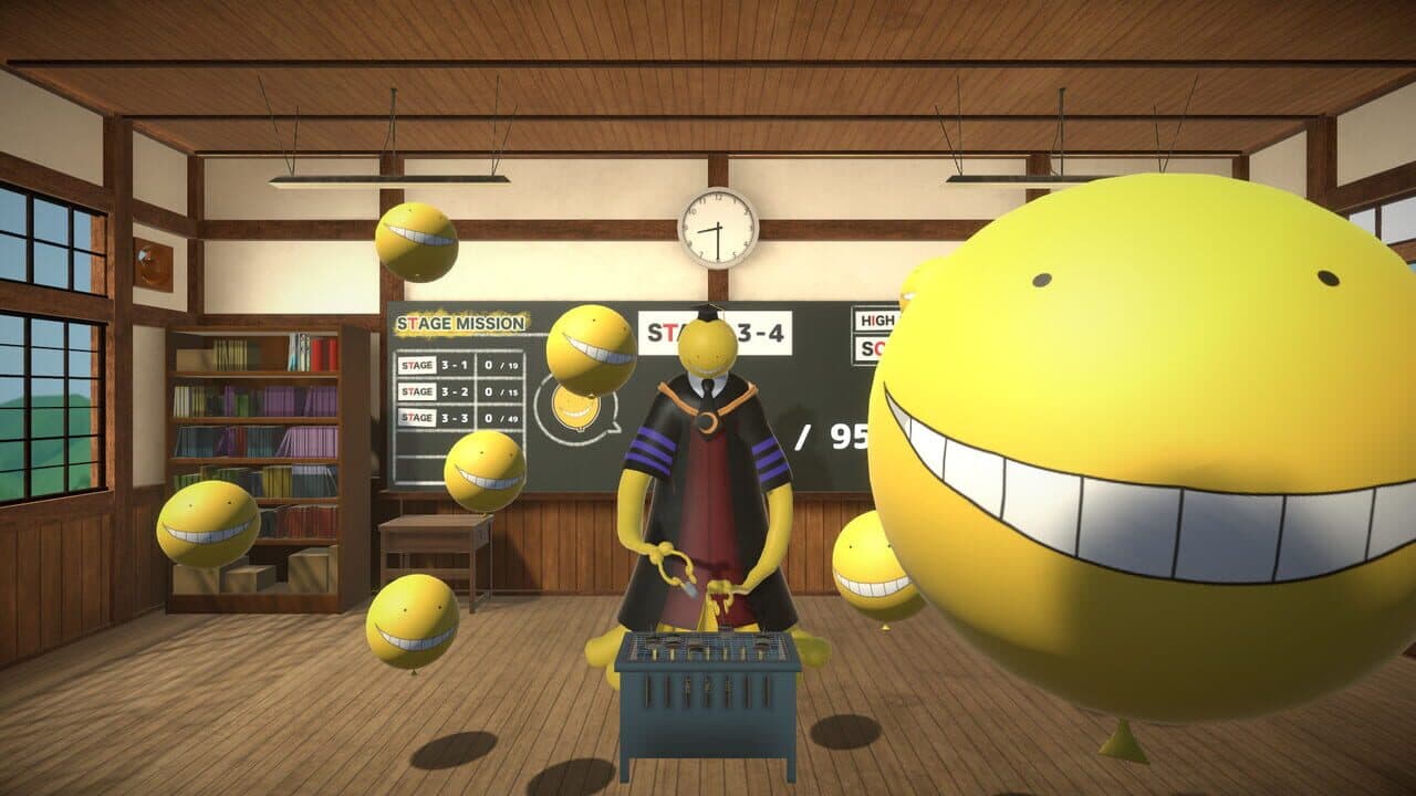 Assassination Classroom VR Balloon Challenge Time screenshot 1