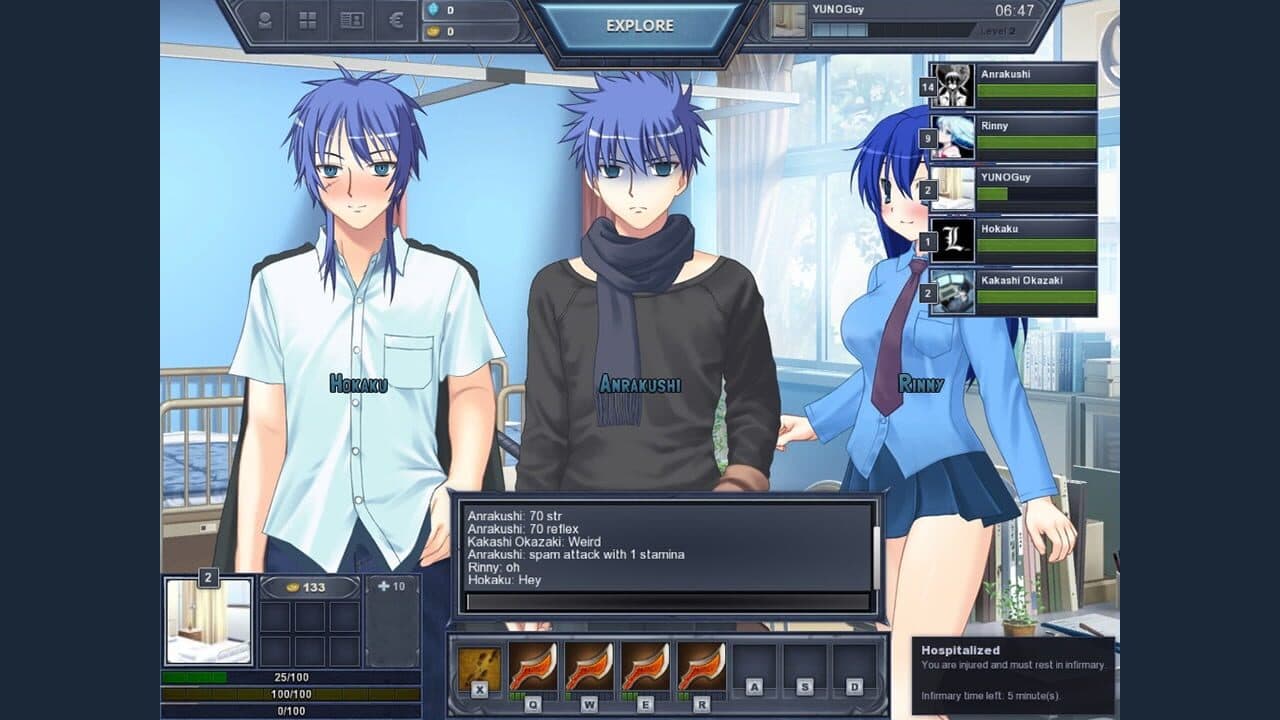 Sentou Gakuen: Revival screenshot 1