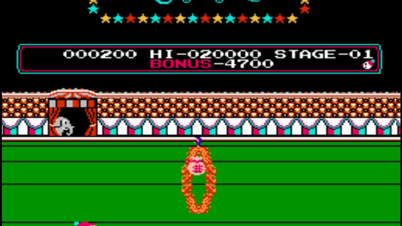 Circus Charlie screenshot 1