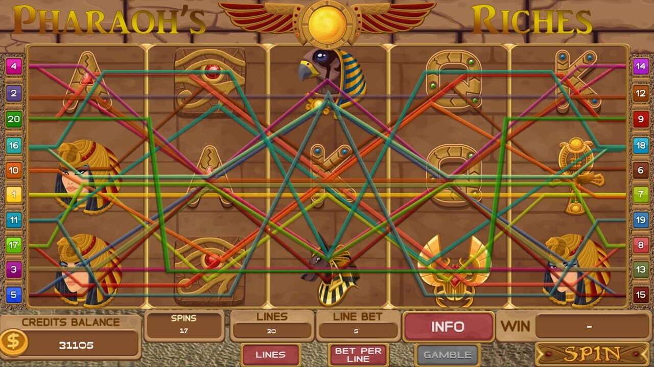 Slots - Pharaoh's Riches thumbnail 2