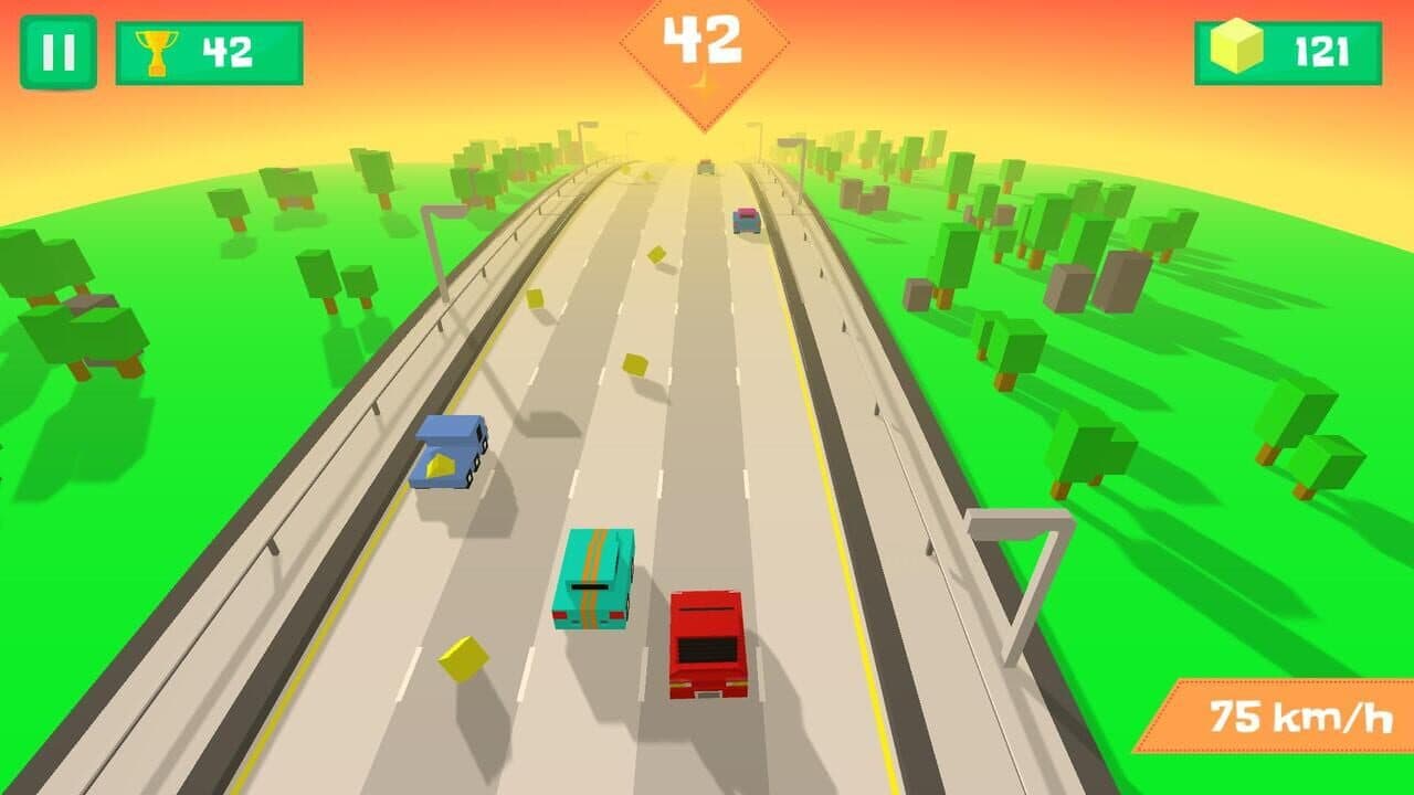 Pixel Traffic: Highway Racing thumbnail 6
