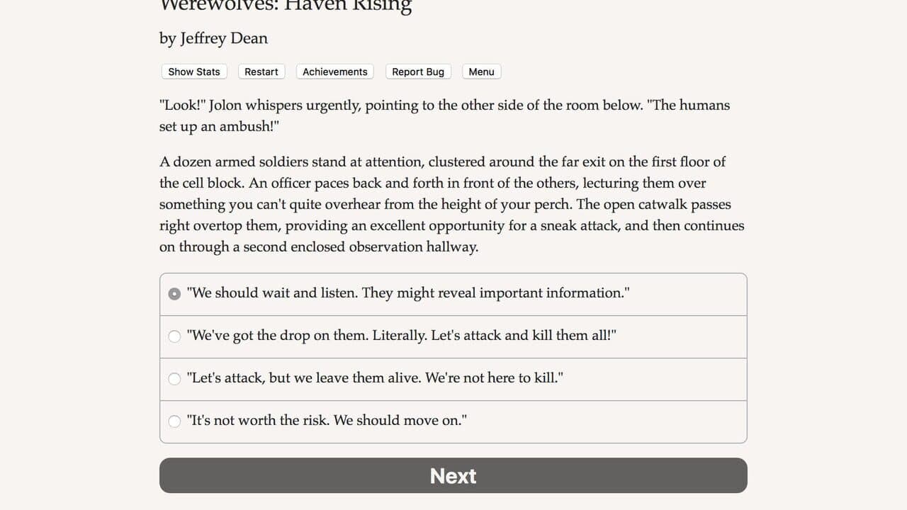Werewolves: Haven Rising screenshot 1