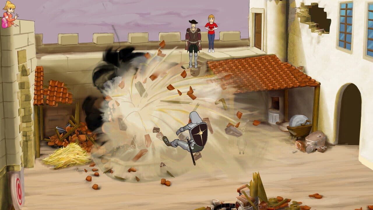 Sandra and Woo in the Cursed Adventure screenshot 1