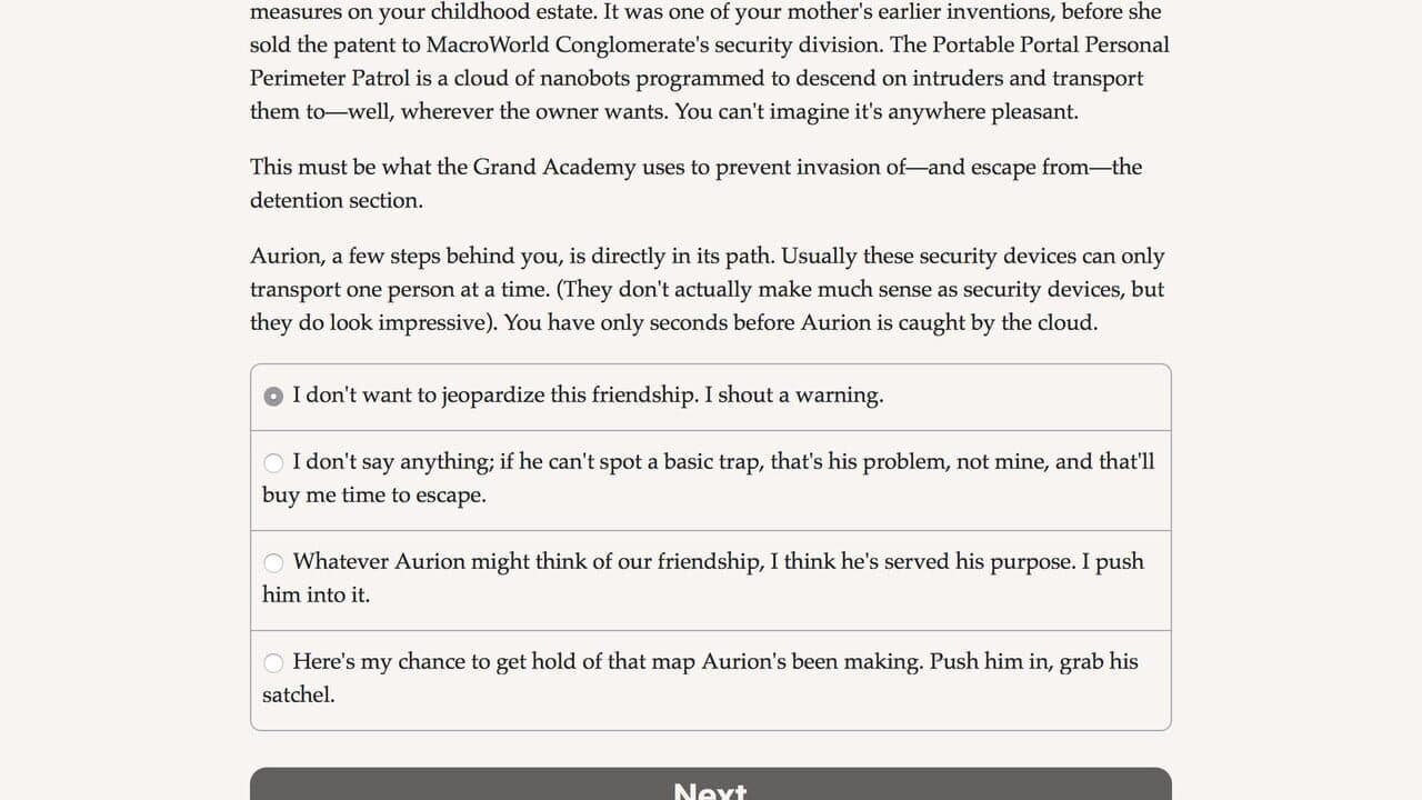 Grand Academy for Future Villains screenshot 1