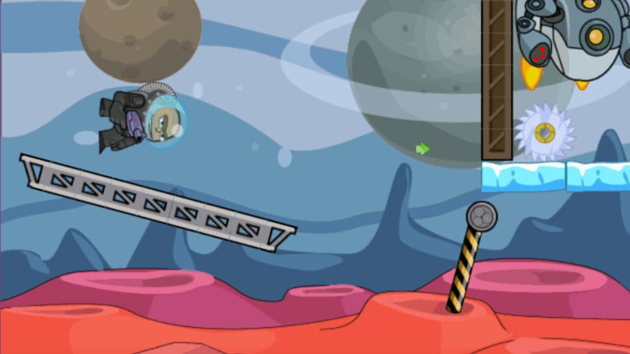 Space Captain vs Mega Robots screenshot 1