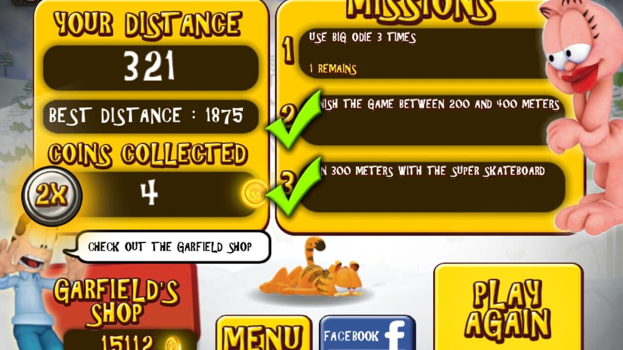 Garfield's Wild Ride thumbnail 4