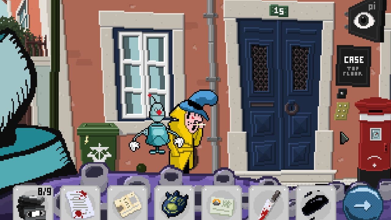 Detective Case and Clown Bot in: Murder in the Hotel Lisbon thumbnail 4