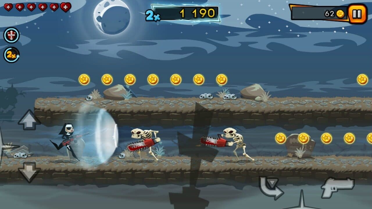 Nun Attack: Run & Gun screenshot 1
