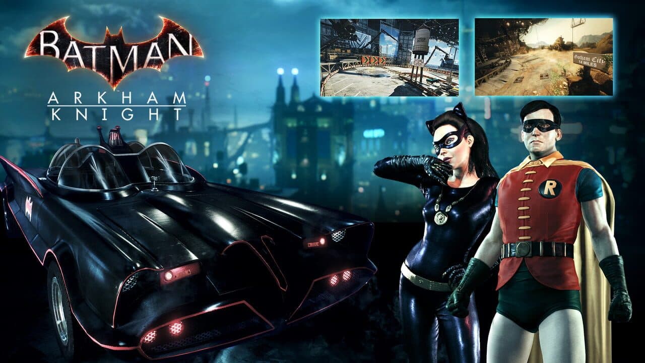 Batman: Arkham Knight - Batman Classic TV Series Batmobile Pack screenshot 1