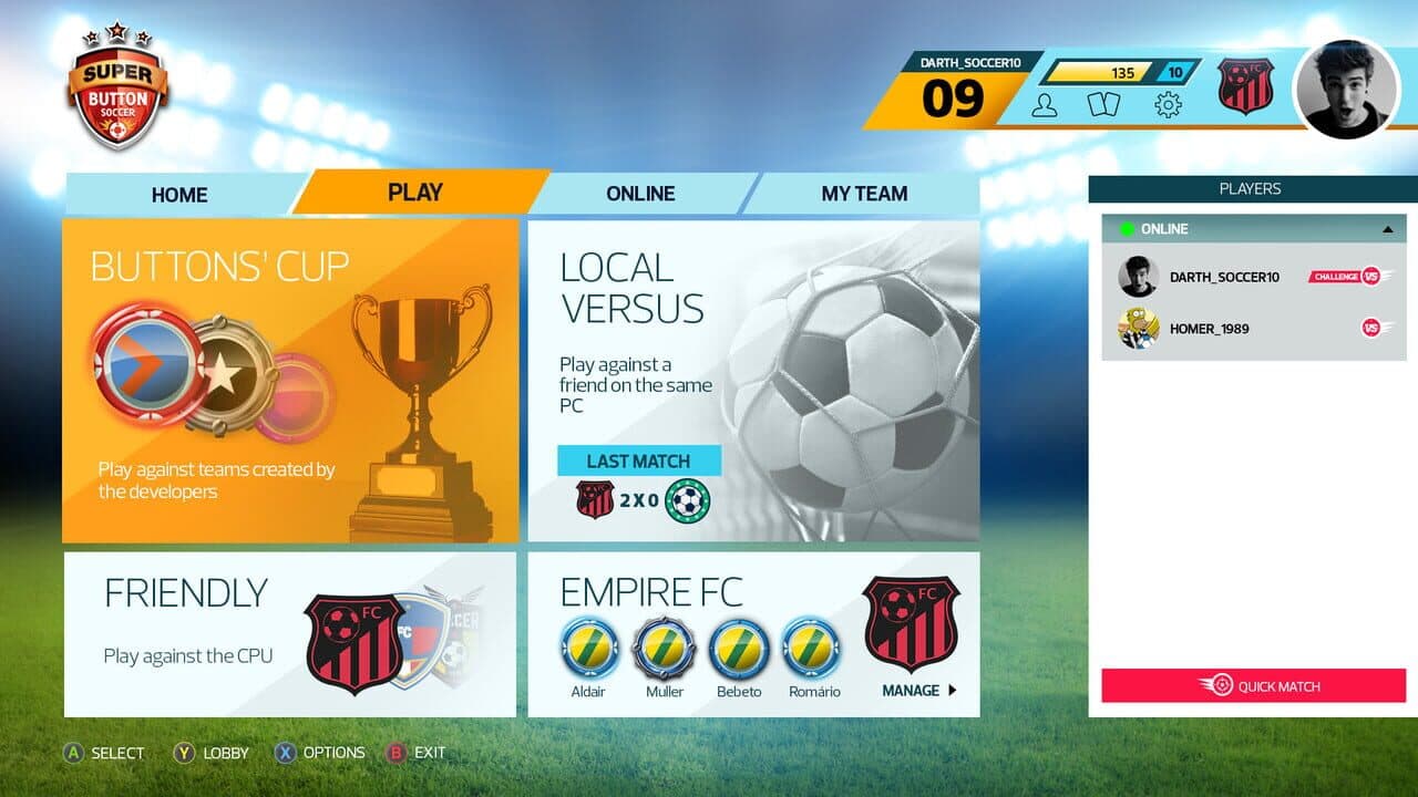 Super Button Soccer thumbnail 3
