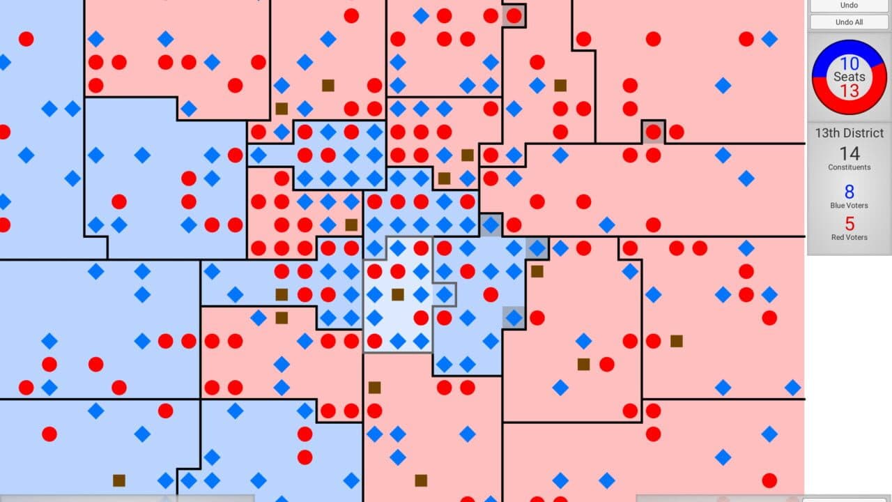Gerrymandering: Red vs Blue thumbnail 3