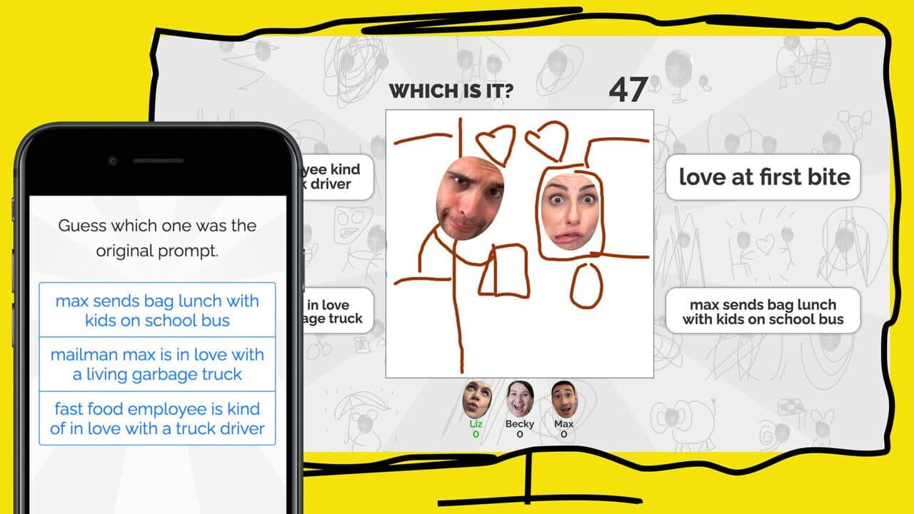 Selfie Games [TV]: Party Game screenshot 1
