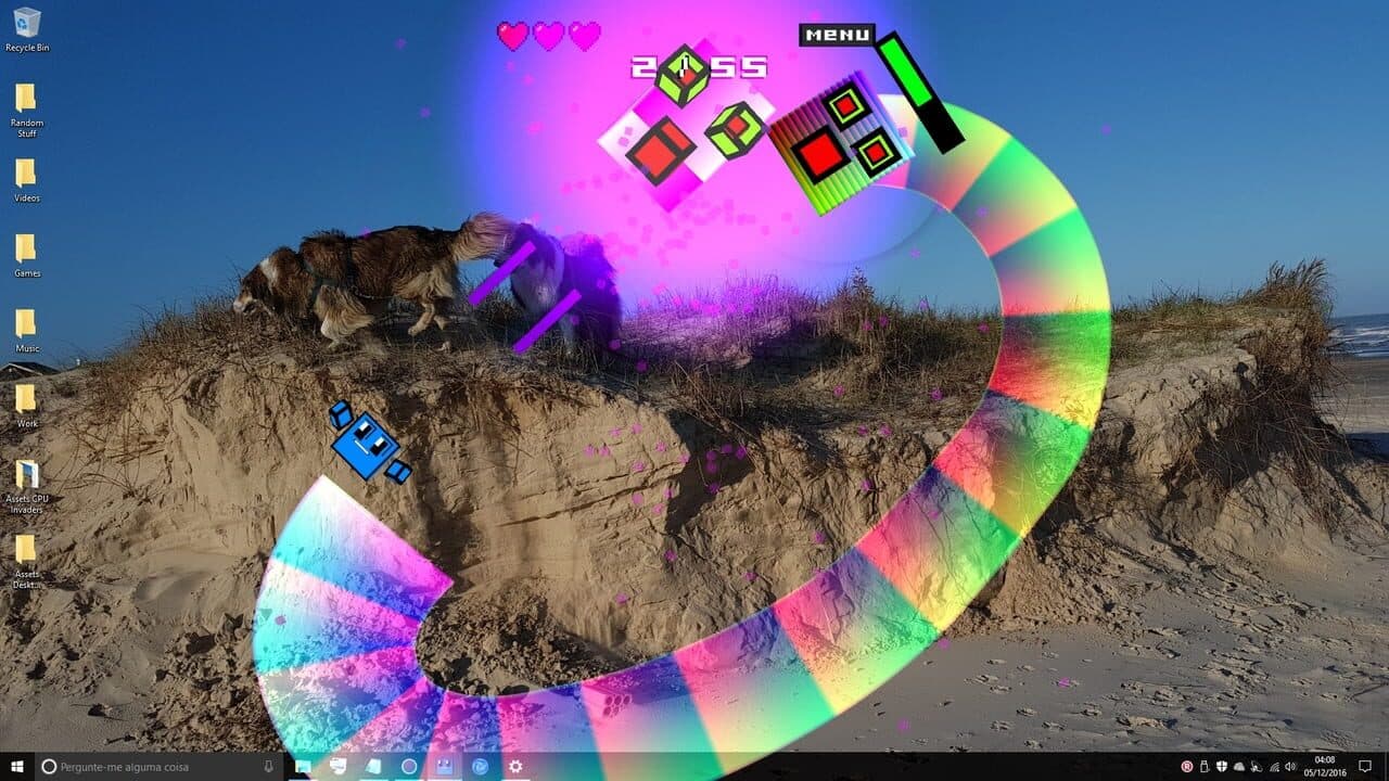 CPU Invaders screenshot 1