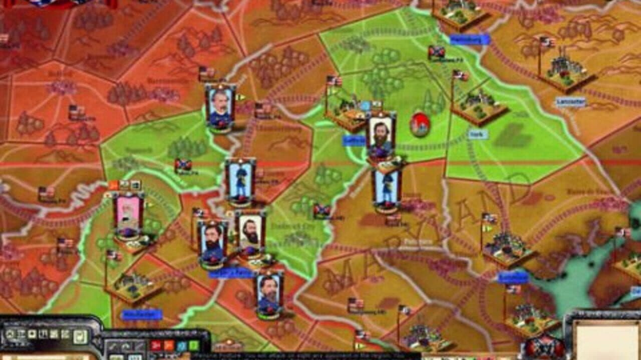 Ageod's American Civil War: The Blue and the Gray screenshot 1