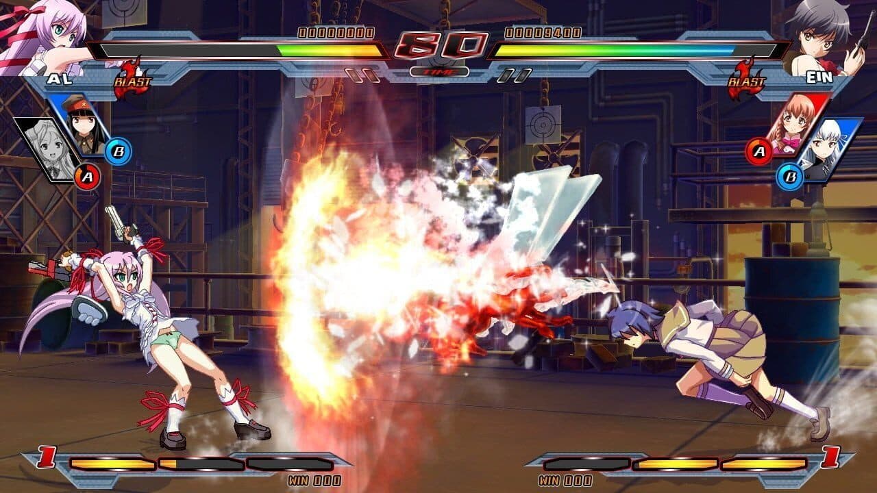 Nitroplus Blasterz: Heroines Infinite Duel thumbnail 2