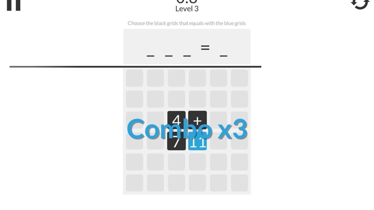 InfiniMath - Endless Math Puzzle screenshot 1
