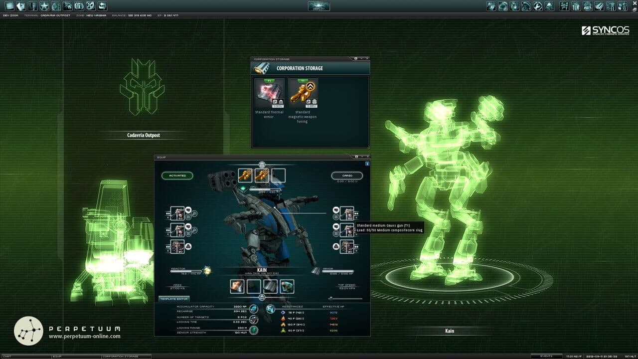 Perpetuum screenshot 1