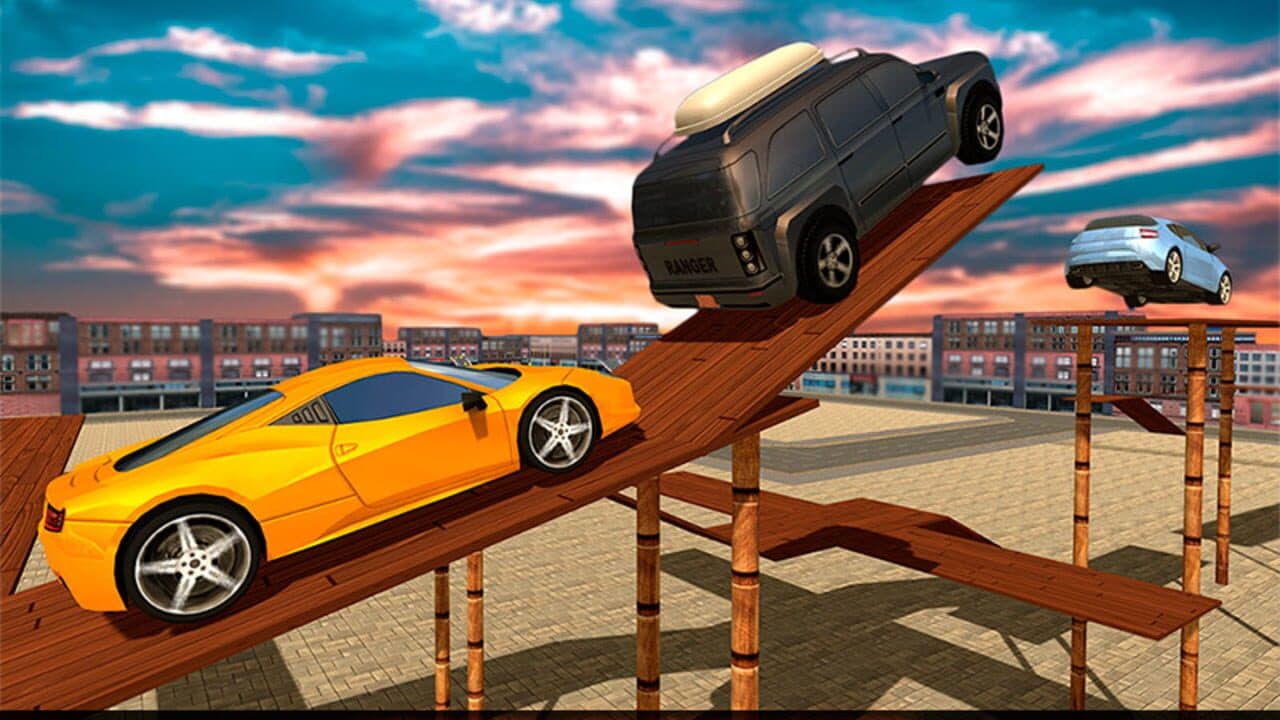 Prado Car Stunts Arena screenshot 1
