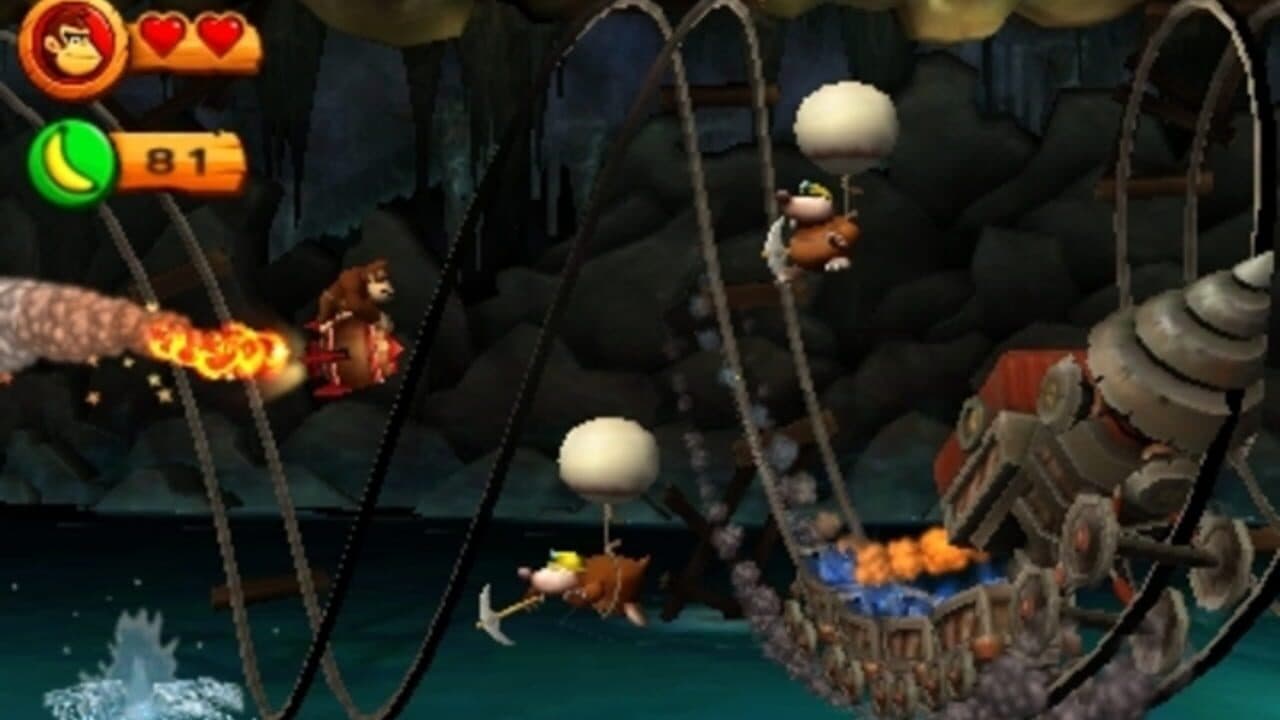 Donkey Kong Country Returns 3D screenshot 1