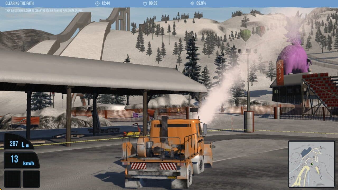 Snowcat Simulator screenshot 1