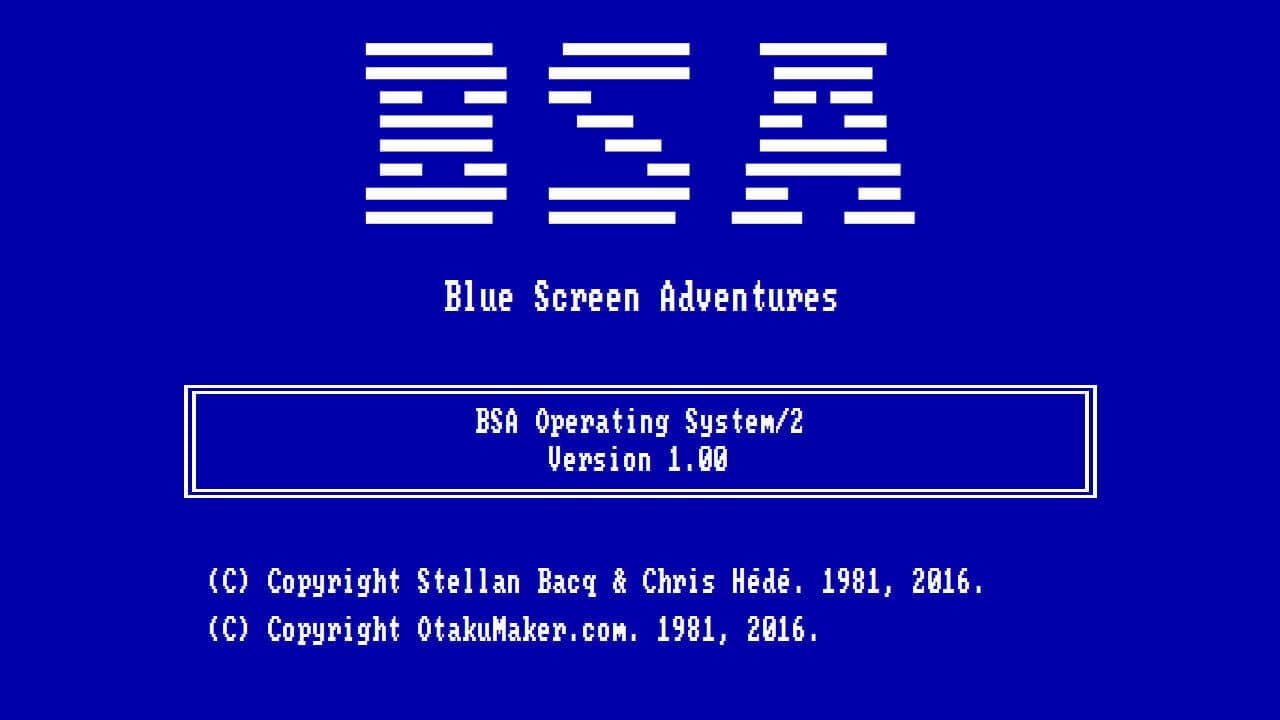 Blue Screen Adventures screenshot 1