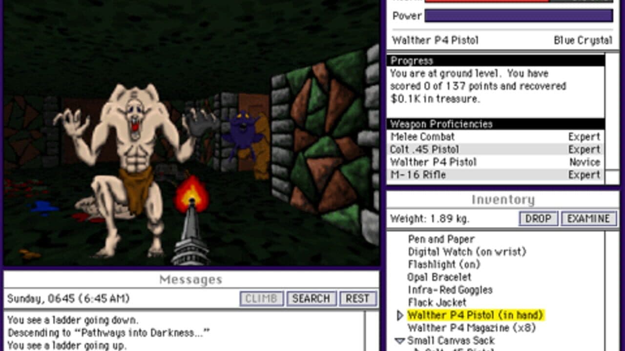 Pathways into Darkness screenshot 1
