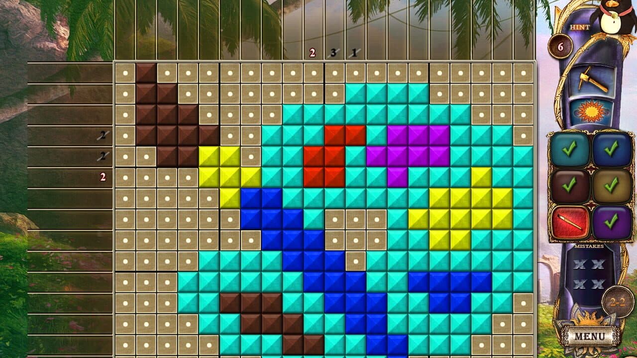 Fantasy Mosaics 17: New Palette screenshot 1