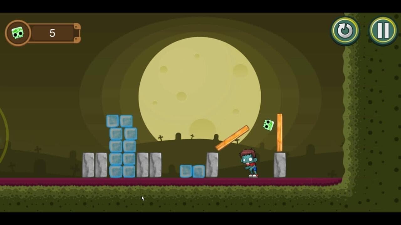 SlingSkull Zombies: Graveyard Shift screenshot 1