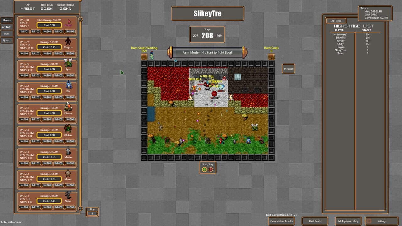 ClickRaid screenshot 1