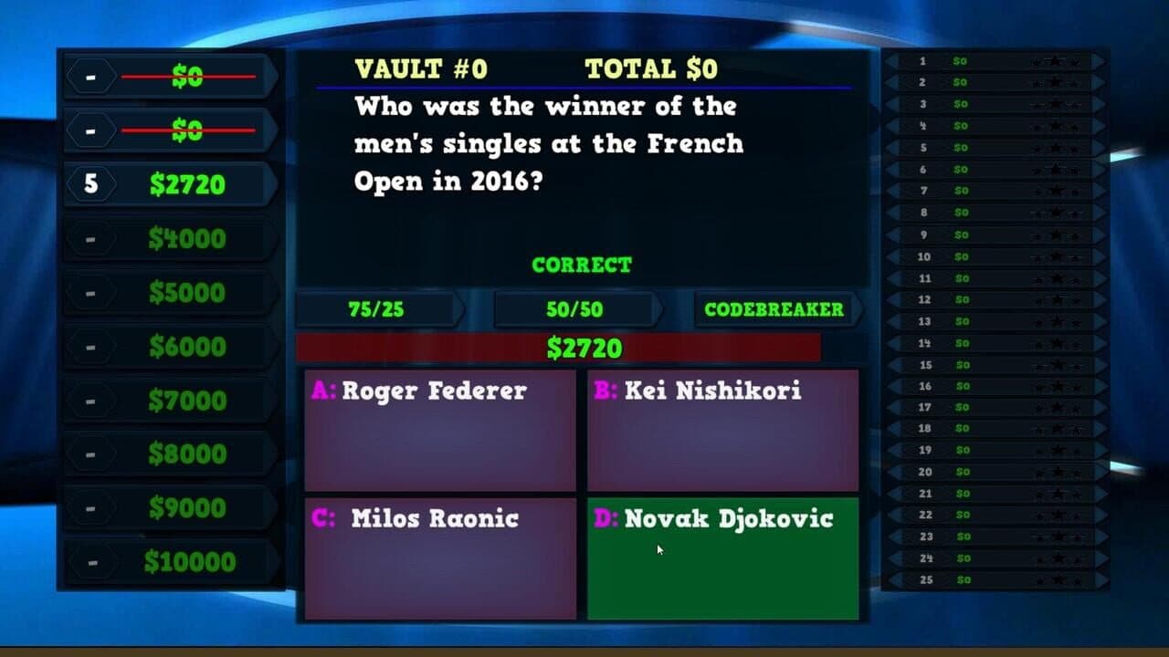 Trivia Vault: Tennis Trivia thumbnail 3