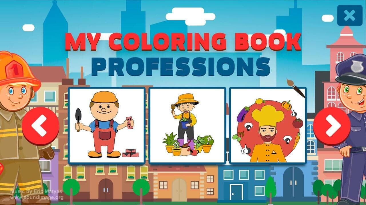 My Coloring Book: Professions thumbnail 5