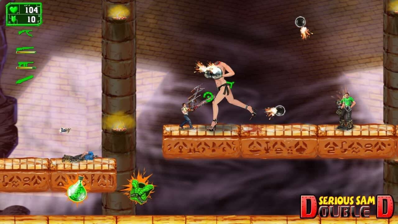 Serious Sam Double D screenshot 1